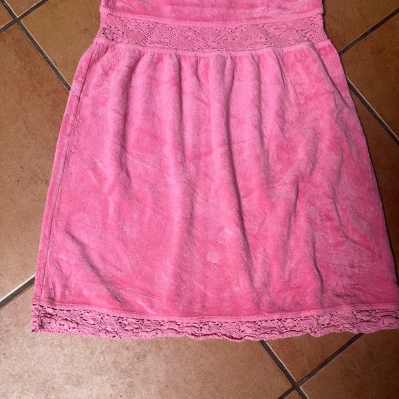 Vintage Juicy Couture Terry Cloth Bathing Suit Cover Dress - Picture 2 of 9